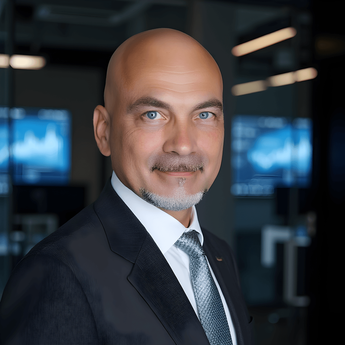 AI-generated professional headshot example 9