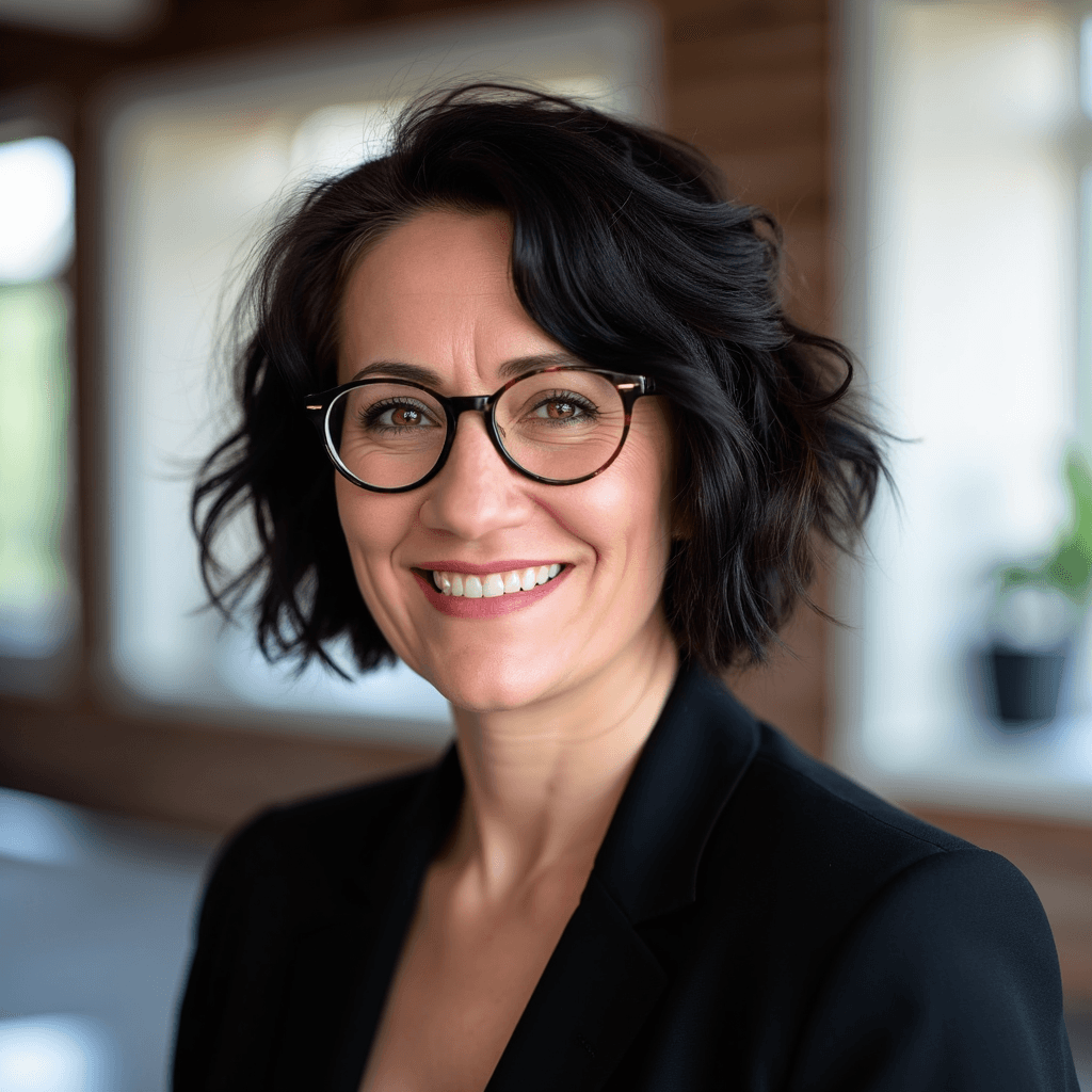 AI-generated professional headshot example 4