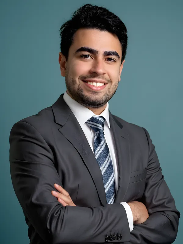 AI-generated professional headshot example 11