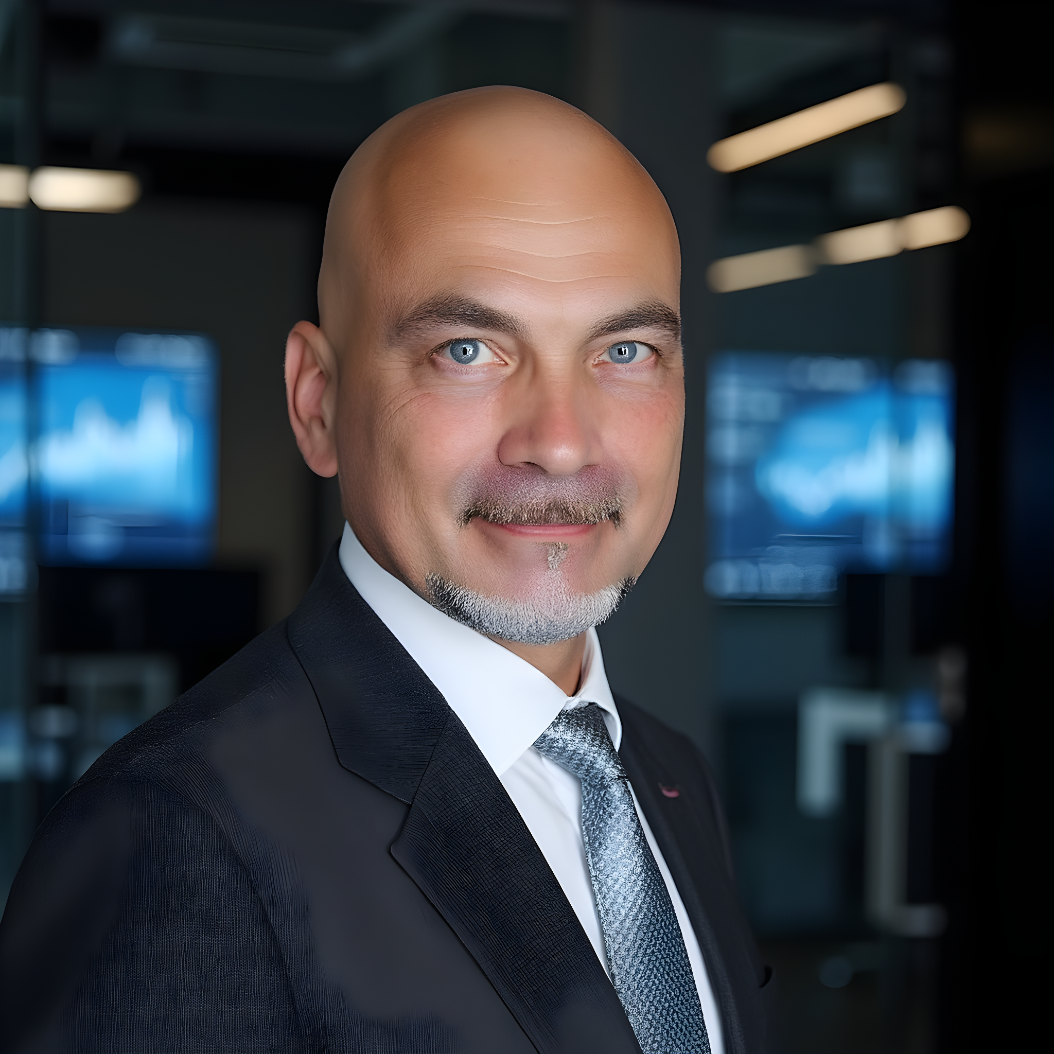 AI-generated professional headshot example 9