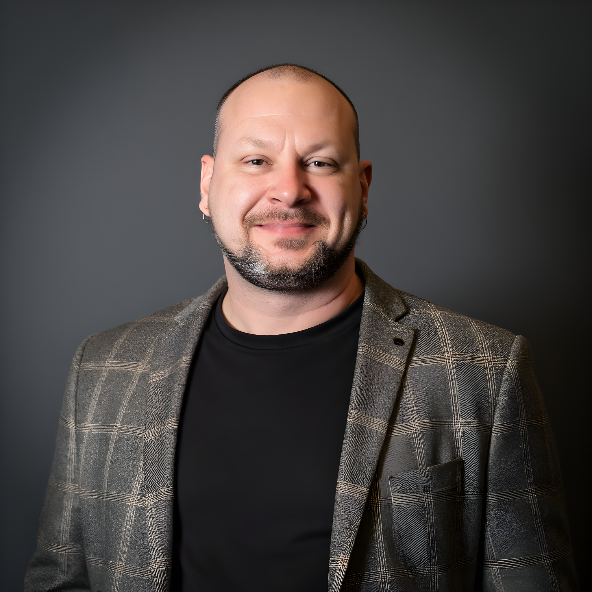 AI-generated professional headshot example 15