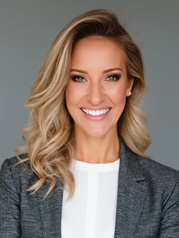 AI-generated professional headshot example 5