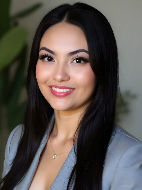 AI-generated professional headshot example 8