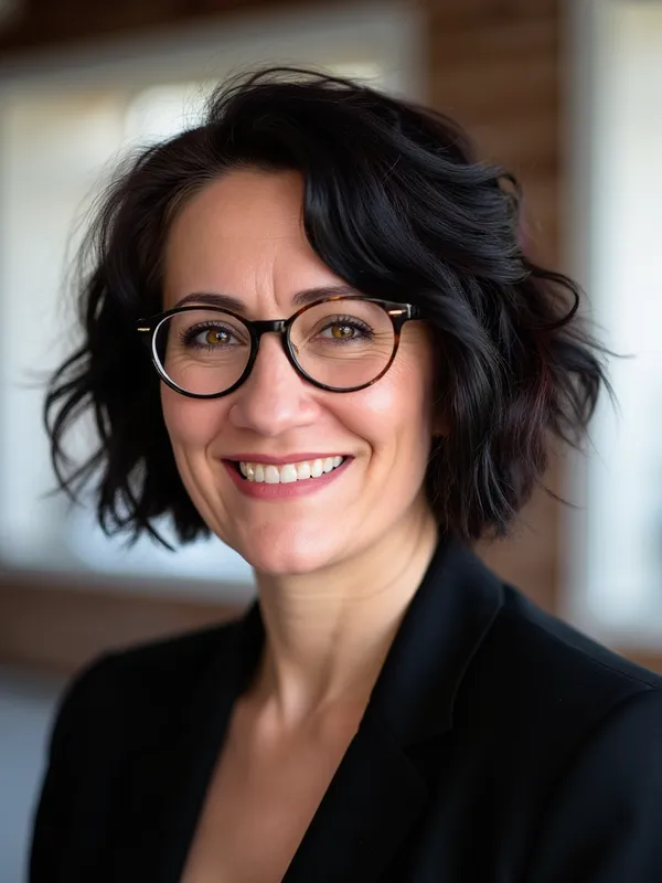 AI-generated professional headshot example 4