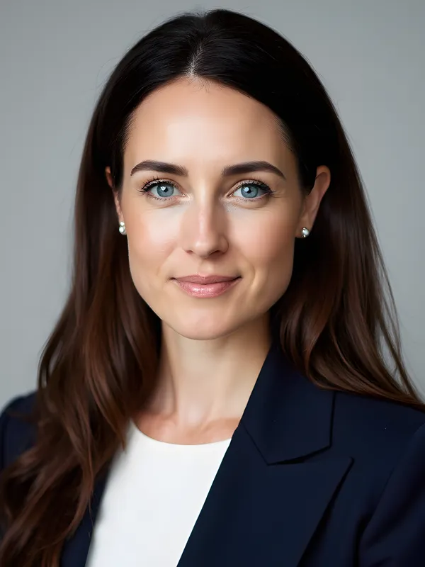 AI-generated professional headshot example 6