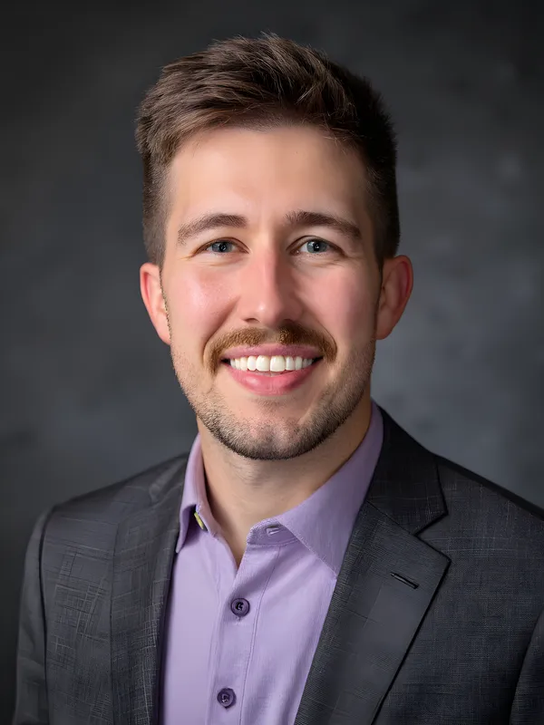 AI-generated professional headshot example 1